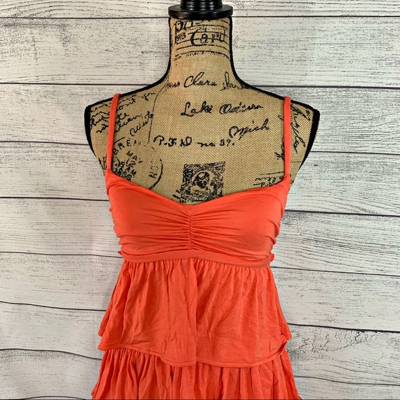 J. Crew | Ruffle Coral Reef Poppy Dress SZ S - Picture 4 of 10